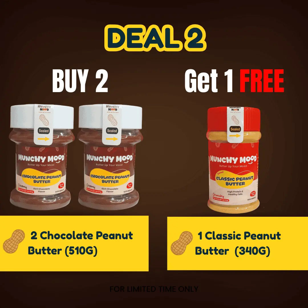 Munchy Mood Deal 2 Chocolate Peanut Butter Offer