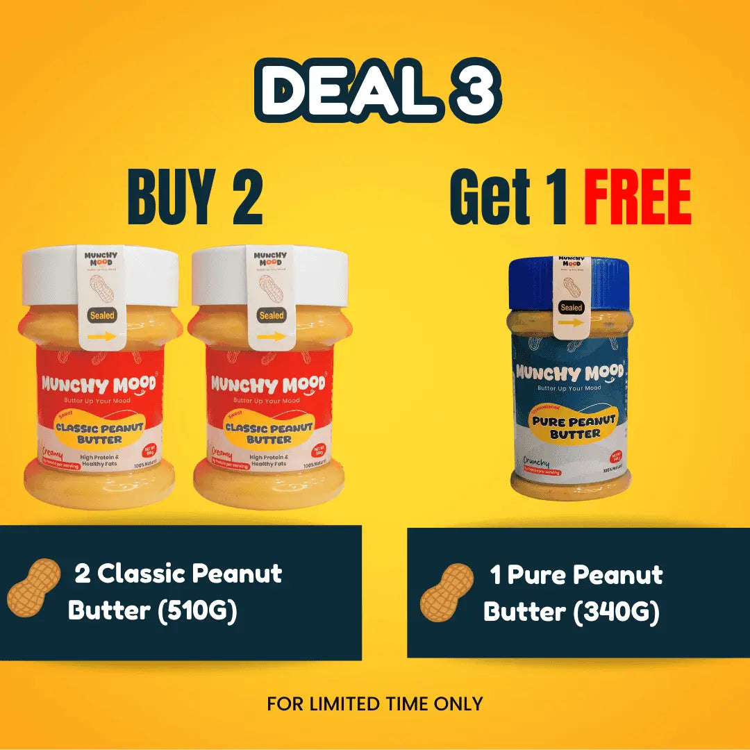 Munchy Mood Deal 3 Classic Peanut Butter Offer