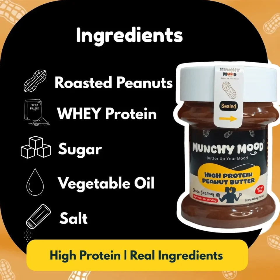 High Protein Peanut Butter