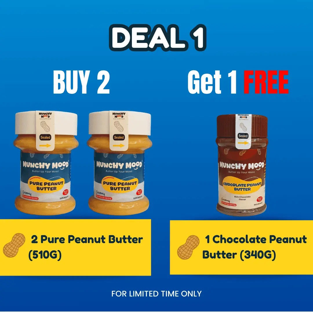 Munchy Mood Deal 1 Pure Peanut Butter
